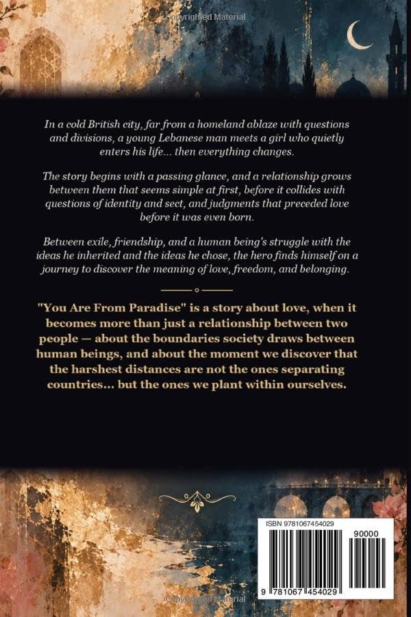 You Are From Paradise paperback — back cover